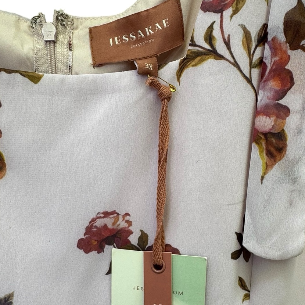 JessaKae Cottage Floral Dress size 3X - Picture 6 of 9
